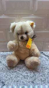 lot 83 image: Steiff 10 Inch Collectible Plush Teddy Bear with Tags