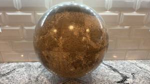 lot 104 image: Rand McNally 12 Inch Lunar Globe with Stand