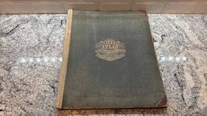 lot 133 image: 1873 Combination Atlas Map of Walworth County Wisconsin Everts Baskin & Stewart
