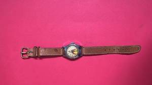lot 173 image: Vintage Dick Tracy Character Watch with Leather Band