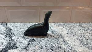lot 197 image: The Quest Soapstone Penguin Figurine 3.5 x 4 Inch