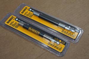lot 22 image: 2 DeWalt 6 Magnetic Drive Guide