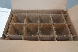 lot 28 image: Libbey 8 Piece Heavy Base 15.5 Glasses