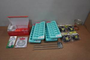 lot 29 image: Assorted Kitchenware - Ice Trays, Weck Jar