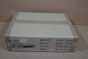 lot 149 image: V-Tac LED 185W Area Light -Bronze