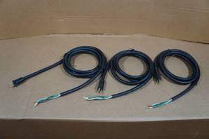 lot 160 image: 3 Replacement Power Cords with Ground