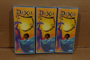lot 217 image: 3 Dixit Journey Card Game Expansion Set