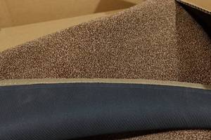 lot 104 image: Area Rug with Rubber Backing - 3x5 - Brown