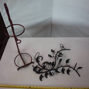 lot 146 image: 3 Wine Bottle Racks