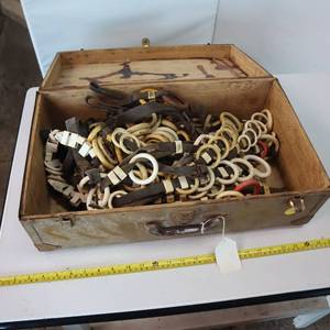 lot 164 image: Vintage Terrets collection and a case to carry them