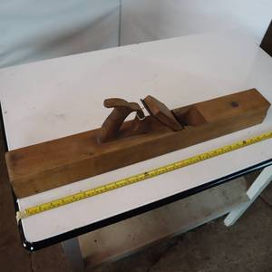 Beautiful Large Vintage Wooden Wood Plane - 29"
