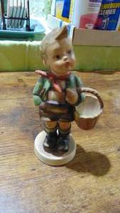 lot 3 image: Vintage Hummel Boy with Basket