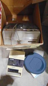 lot 35 image: Panasonic Tape Player, Dual Speed Tape Recorder and Cefuly Device