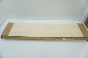 lot 10 image: ArtMinds Wood Plaque Hangings (2 per box) 4 ft by 10 in each
