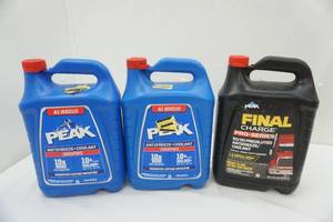 lot 19 image: Peak Antifreeze  Coolant 2 Gal Concentrate & 1 Gal 5050