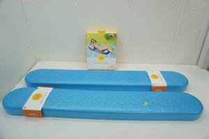lot 35 image: (2ct) Foam Floats 45x7x2.5 & (1ct) Hammock Pool Float