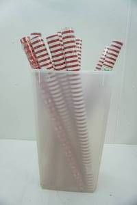 lot 47 image: 12 Rolls Wrapping Paper & Bin