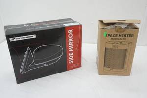 lot 126 image: Space Heater & Side Mirror For Nissan Murano