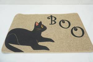 lot 153 image: Rubber Backed Boo wkitty Door Mat