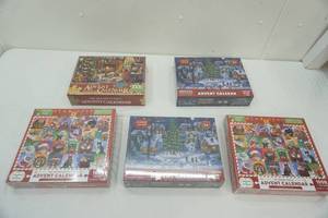 lot 166 image: 5ct Advent Calendar Puzzles