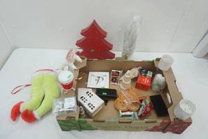 lot 167 image: Christmas Decor & Ornaments (ALL NEW)