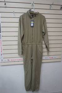 lot 214 image: Universal Threads XS Fleece Jumpsuit Olive Green
