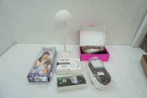 lot 251 image: Wig Stand, Wigs, and Hair Accessories (ALL NEW)