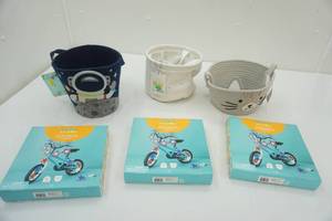lot 255 image: Baskets & bike decoration kits