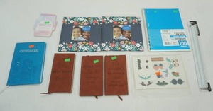 lot 313 image: Notebooks, Face Stickers, Hello Kitty Note Cards and More