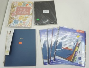lot 394 image: Spiral Bound Notebook Lot