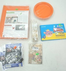lot 397 image: Jewelry Storage Book, Water Bottle Stickers, Thank You Stickers