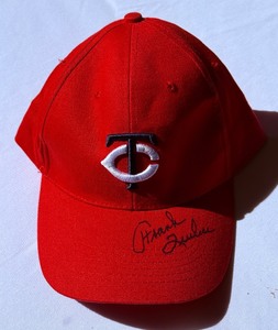 lot 70 image: Frank Quillici Signed Minnesota Twins Baseball Hat