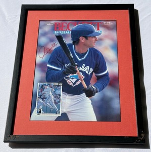 lot 40 image: Paul Molitor Signed and Framed Beckett Cover with JSA COA - Minnesota Twins Baseball