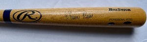 lot 88 image: Ramiro Pena Signed Rawlings Big Stick Baseball Bat with Tristar COA