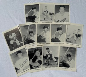 lot 93 image: (12) Vintage Minnesota Twins Team Issued Photos With Harmon Killebrew, Jim Kaat and More
