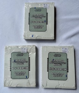 lot 122 image: (3) 2005 Bowman Chrome Baseball Parallel Set Draft Picks and Prospects Aflac Redemption Cards