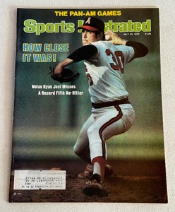 lot 133 image: Nolan Ryan 1979 Sports Illustrated Magazine