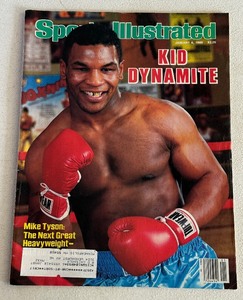 lot 138 image: Mike Tyson Kid Dynamite 1986 Boxing Sports Illustrated Magazine