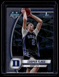 lot 30A image: Cooper Flagg 1sr Bowman 2025 Bowman Chrome University #16 Rookie Basketball Card