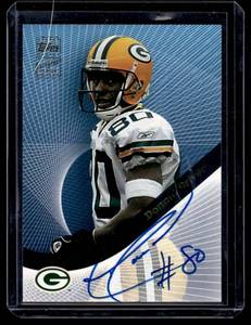 lot 13A image: Donald Driver Auto 2003 Topps Certified Autograph #T-DD Green Bay Packers Signed Football Card