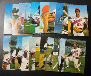 lot 118B image: Minnesota Twins 1979-1982 Vintage Baseball Post Cards