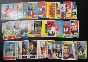 lot 119B image: 49 Card 1956-1967 ToppsPhilladelphia Vintage Football Lot