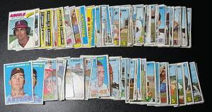 lot 121B image: 130 Card 1967 Topps Vintage Baseball Lot