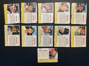 lot 129B image: 11 Card 1963 Post Vintage Lot
