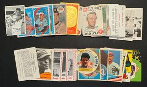lot 134B image: Vintage Baseball Oddball and Miscelaneous Card Lot