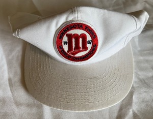 lot 151B image: Minnesota Twins 1987 World Series Champions Vintage Snapback Hat - Baseball