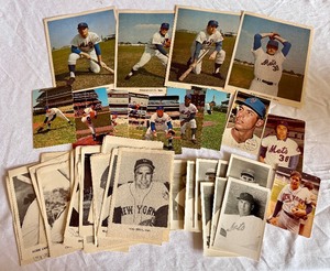 lot 90B image: New York Mets Large Lot of Team Issued Vintage Baseball Photos - Seaver, Berra and More