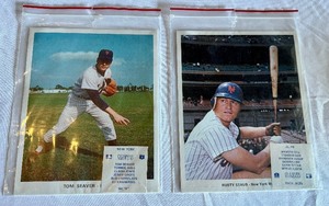 lot 92B image: New York Mets Team Issue Photo Sets A and B Including Tom Seaver, Willie Mays, and More