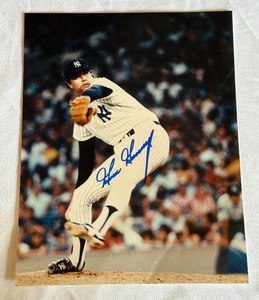 lot 12B image: Goose Gossage Signed 8x10 Baseball Photo