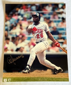 lot 46B image: Al Newman Signed 8x10 Minnesota Twins Baseball Photo With COA